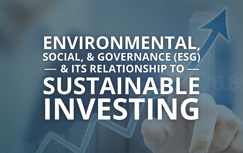 image for Environmental, Social, and Governance (ESG) and Its Relationship to Sustainable Investing