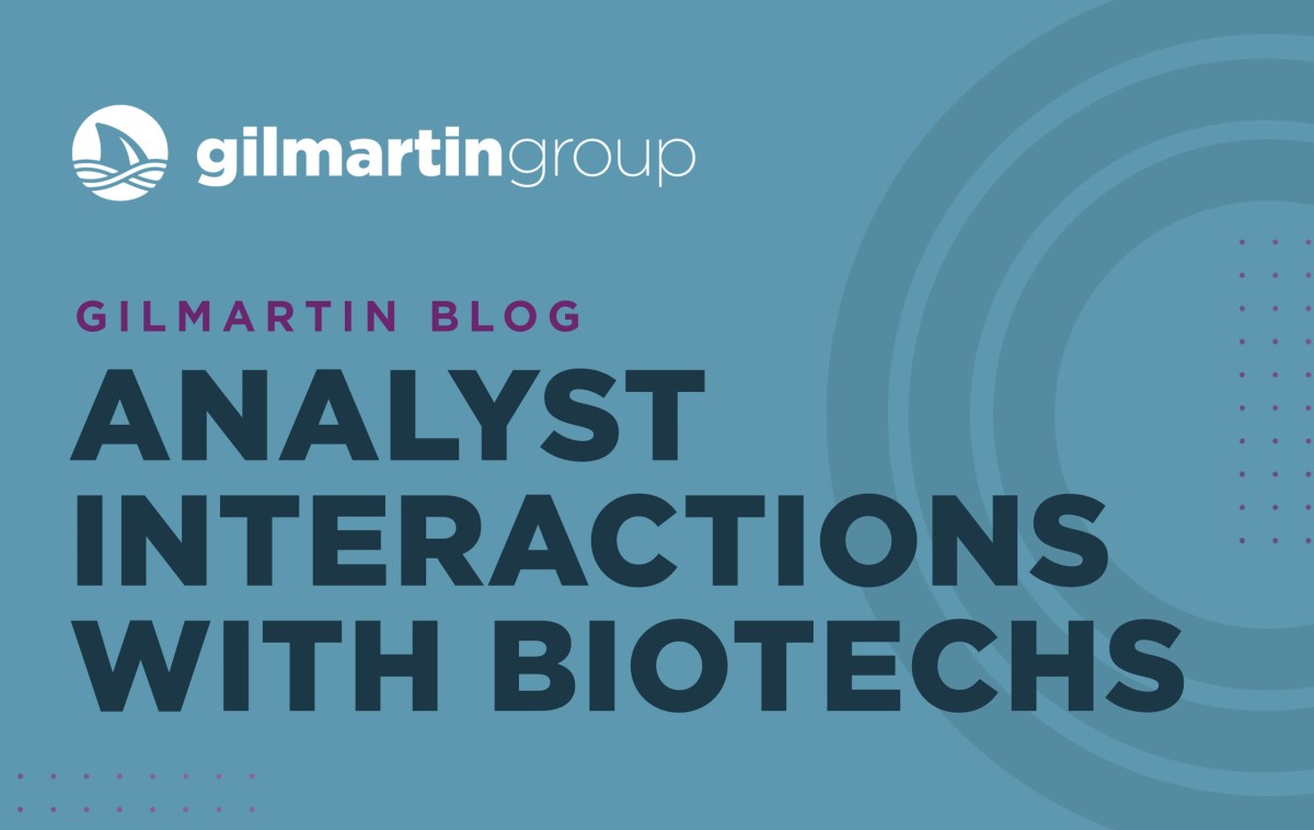 image for Analyst Interactions with Biotechs