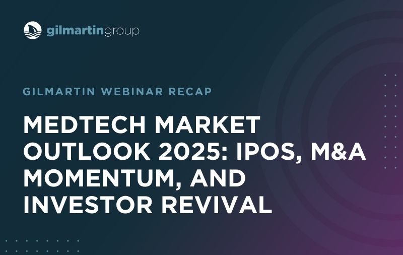 image for MedTech Market Outlook 2025: IPOs, M&A Momentum, and Investor Revival