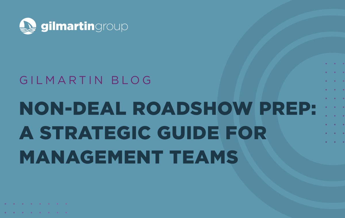 image for Non-Deal Roadshow Prep: A Strategic Guide for Management Teams